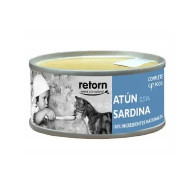 RETORN FELINE ATUN SARDINA 18X80GR