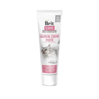 BRIT CARE CAT PASTA CREMA SALMON 100GR