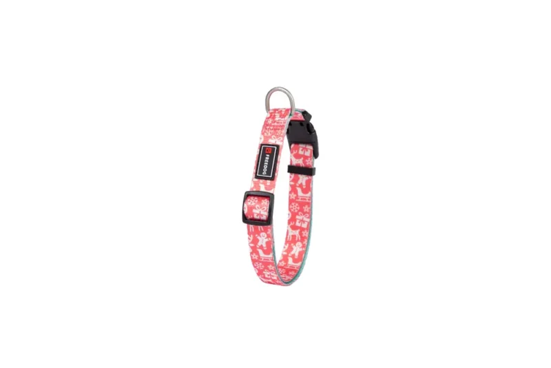 FREEDOG COLLAR RED GINGER COOKIE 20MM X 20/65CM T-M