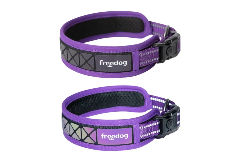 FREEDOG COLLAR BOREAL LILA 15MM 30/42CM