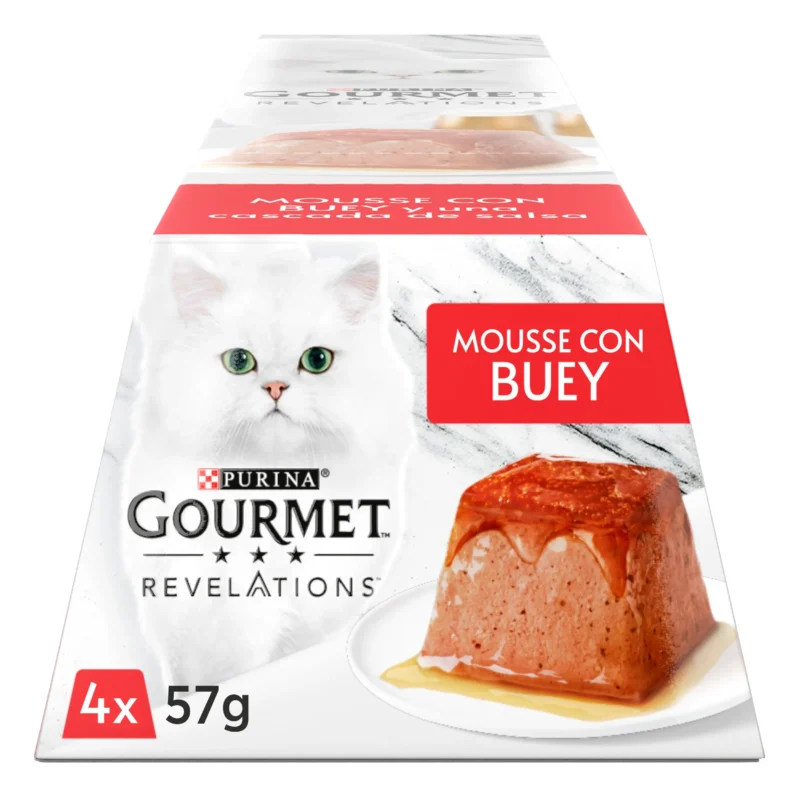 GOURMET REVELATIONS MOUSSE TERNERA CAJA 6X4X57GR