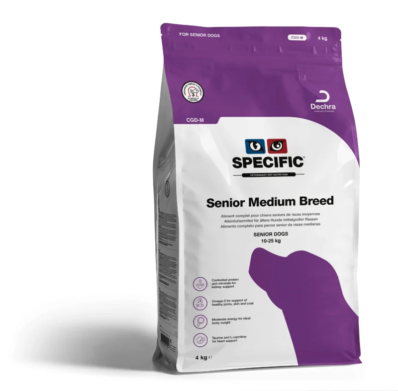 SPECIFIC CANINE SENIOR CGD-M MEDIUM BREED 4KG