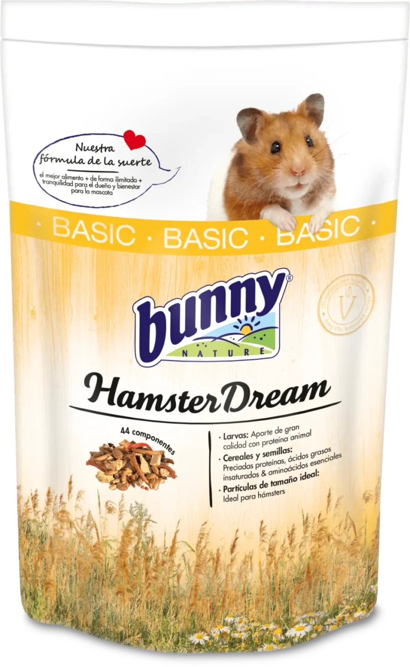 BUNNY ALIMENTO SUEÑO BASICO HAMSTER 400GR