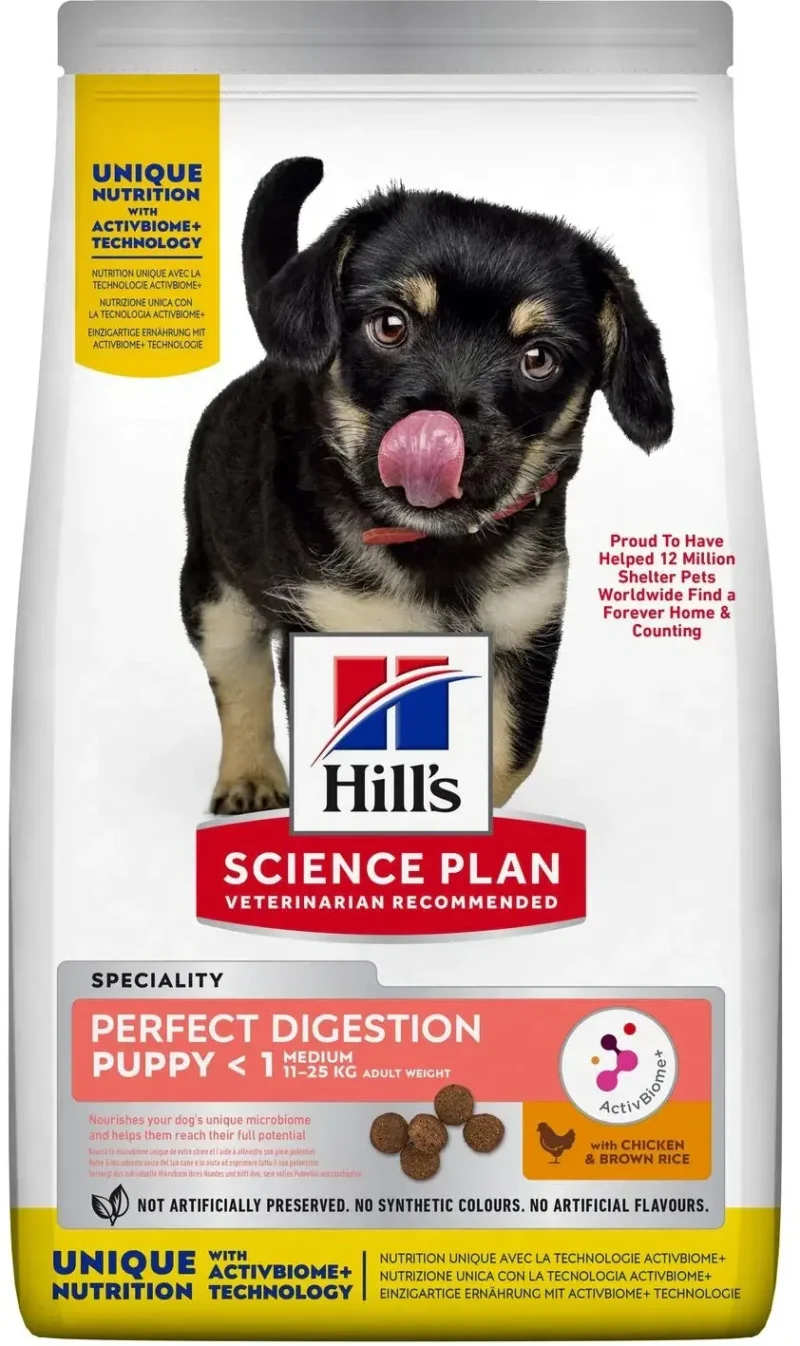 HILL'S HSP CANINE PUPPY MEDIUM PERFECT DIGESTION 2,5KG