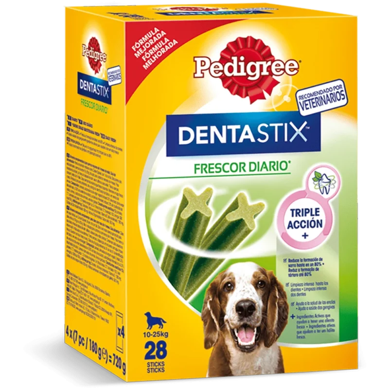 MULTIPACK DENTASTIX FRESH MEDIANO PACK 28