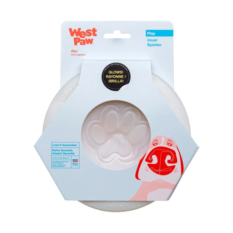 WEST PAW JUGUETE ZOGOFLEX ZISC S 17CM GLOW