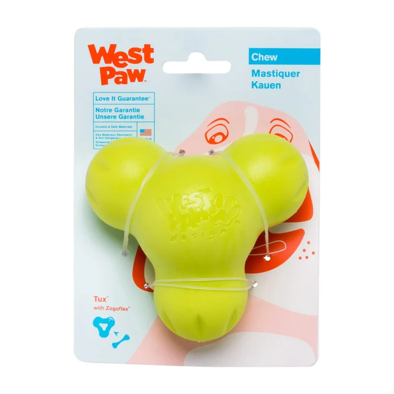 WEST PAW JUGUETE ZOGOFLEX TUX S 10CM VERDE