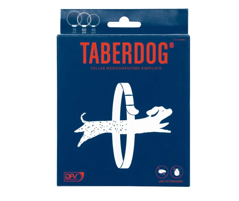 TABERDOG COLLAR MEDICAMENTOSO DIMPILATO 60CM 1UD